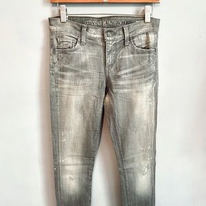 Citizens of Humanity Distressed Skinny Jeans